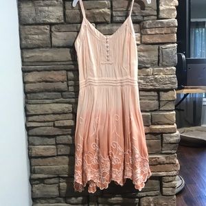 Chelsea and violet pink ombré dress